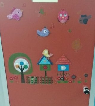  decorazioni porta uccellini