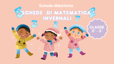 schede didattiche di matematica seconda e terza scuola primaria