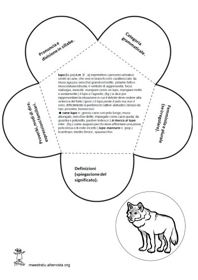 uso del dizionario scuola primaria definizione