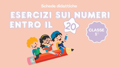 esercizi sui numeri entro il 20