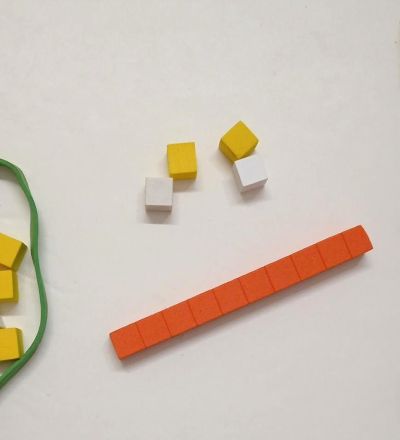 attività unità decine matematica classe prima febbraio