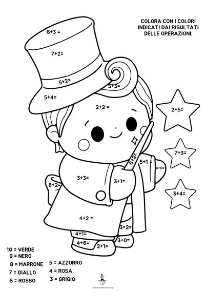 addizioni divertenti classe prima