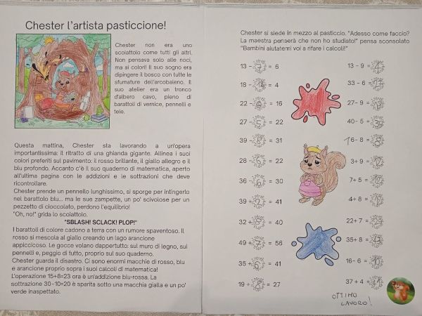 matematica e storie classe seconda