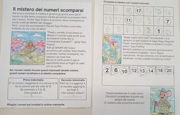 giochi di matematica classe seconda