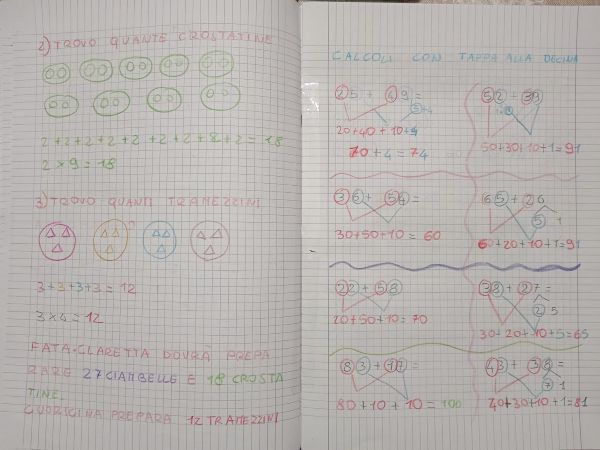 matematica classe seconda novembre