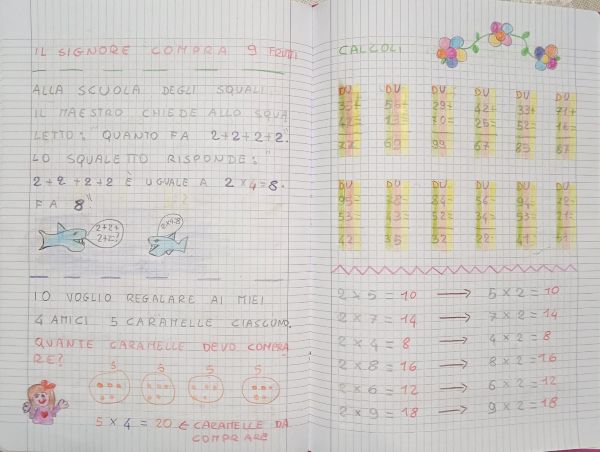 matematica classe seconda