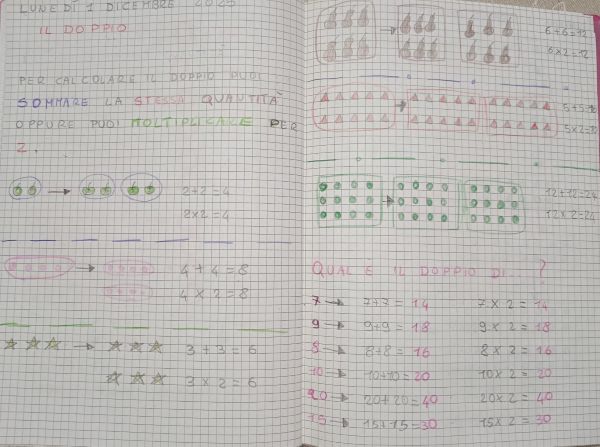 il doppio classe seconda matematica dicembre