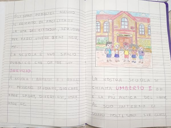 gli spazi pubblici la scuola
