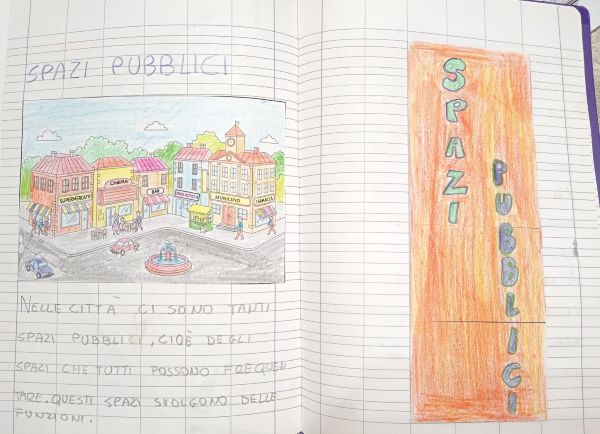 spazio pubblico classe seconda